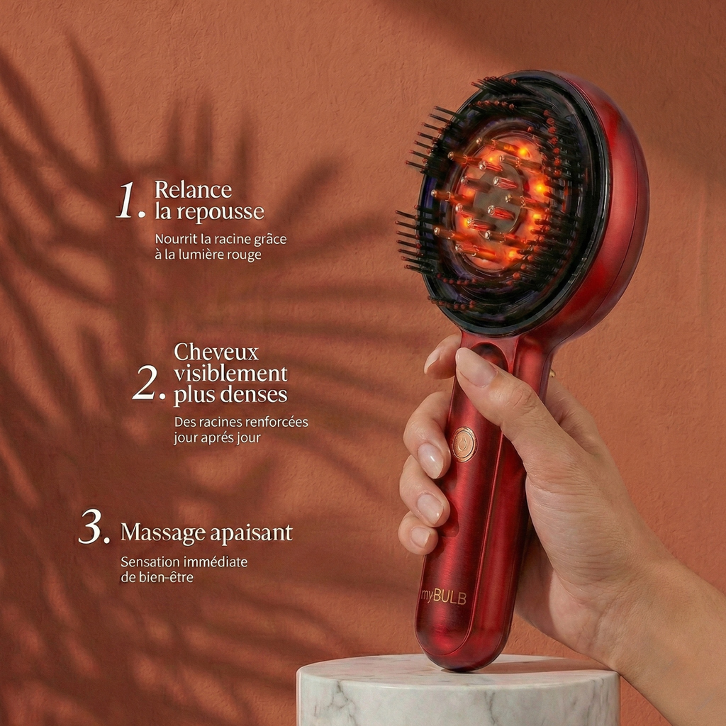 Brosse anti-chute et repousse